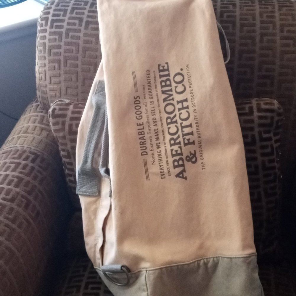 Rare Vintage Abercrombie & Fitch Duffle Bag
